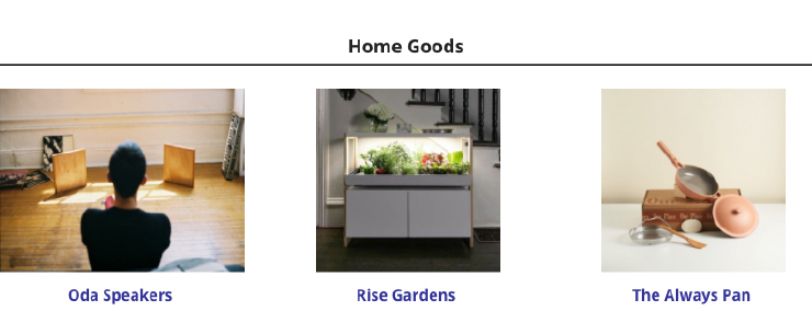 Shopping Guide 2020 - Home Goods